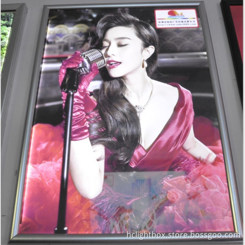 Ultra Slim Light Box Picture Frame for Advertising Display